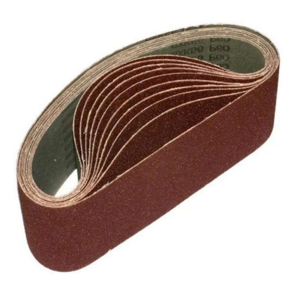 2X Cinta De Lixa 610X100 Para Makita 9400G Kit 3 Peças Madei