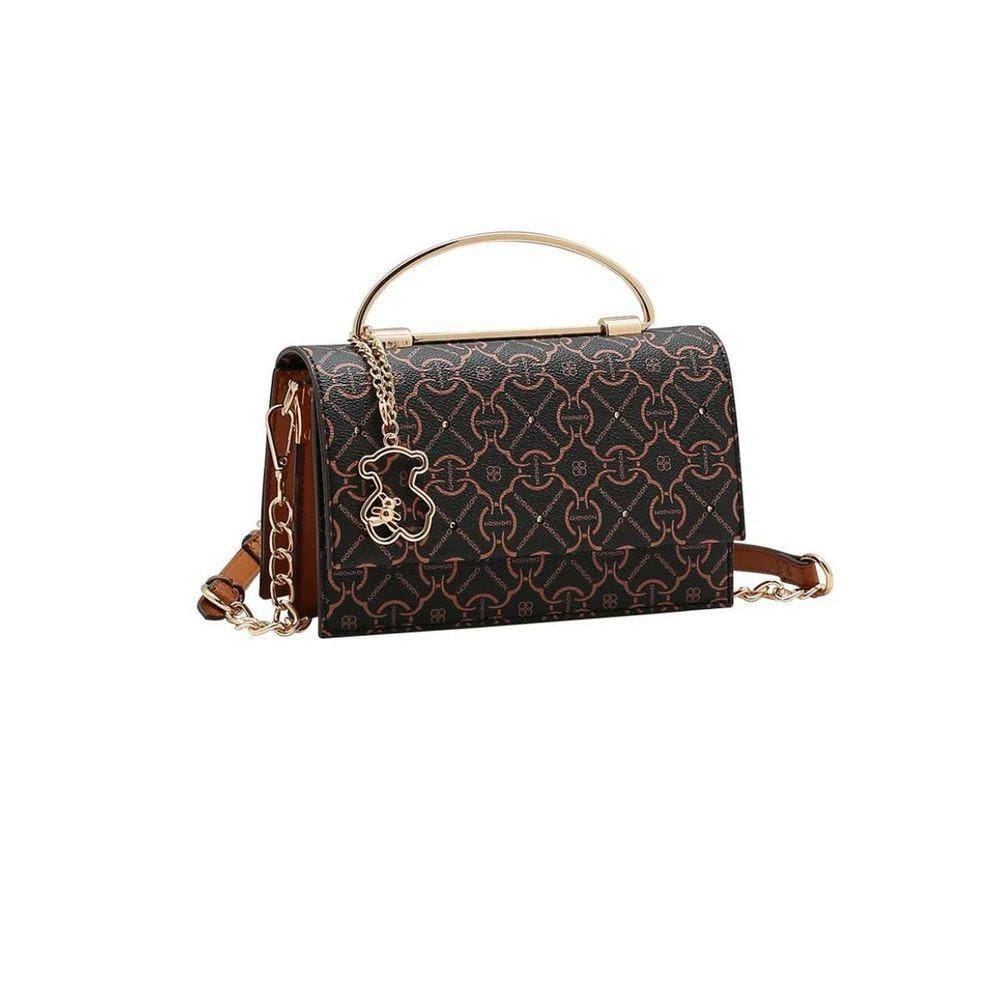 Bolsa Chenson Classic Cristal Versátil Casual Cafe Un