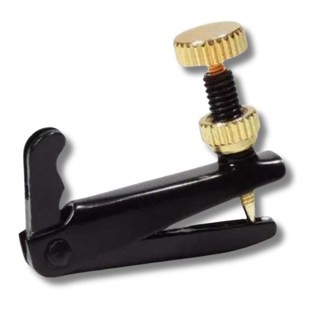 Micro Afinador Violino Svn-03 Preto E Dourado Smart Unidade