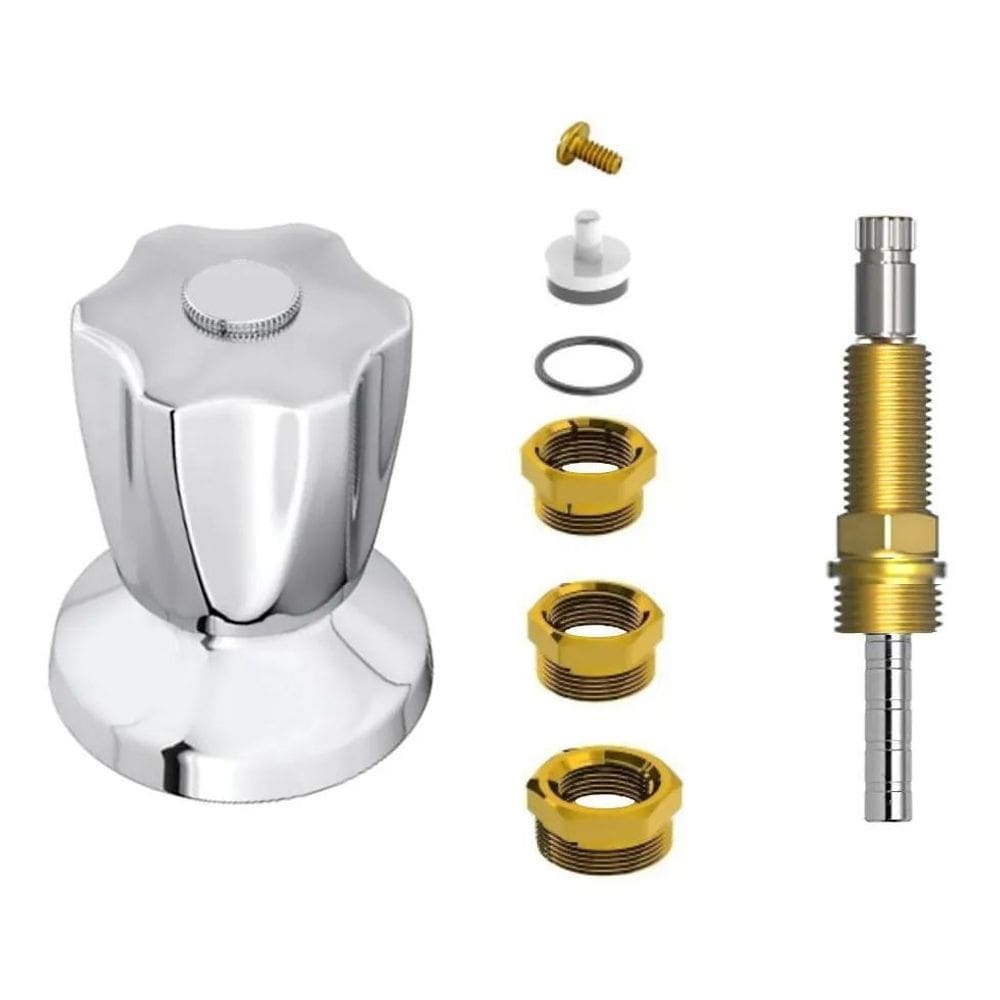 2X Kit Reparo Salva Registro Pressão Chuveiro 7X1 Universal