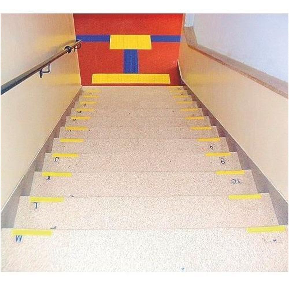 20 Sinalizadores Degraus 200X30Mm Fotoluminescente