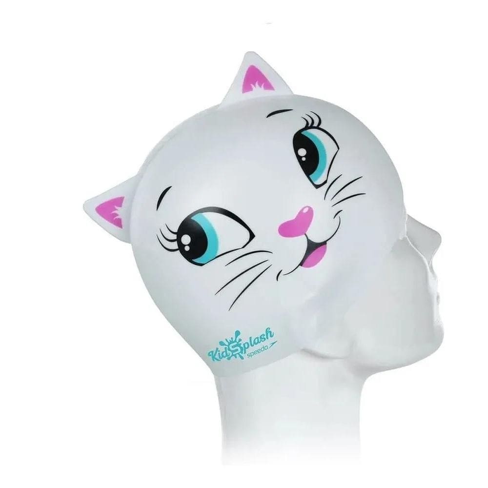 2X Touca De Natação Gato Da Neve Cat Cap Cor Branco - Speedo