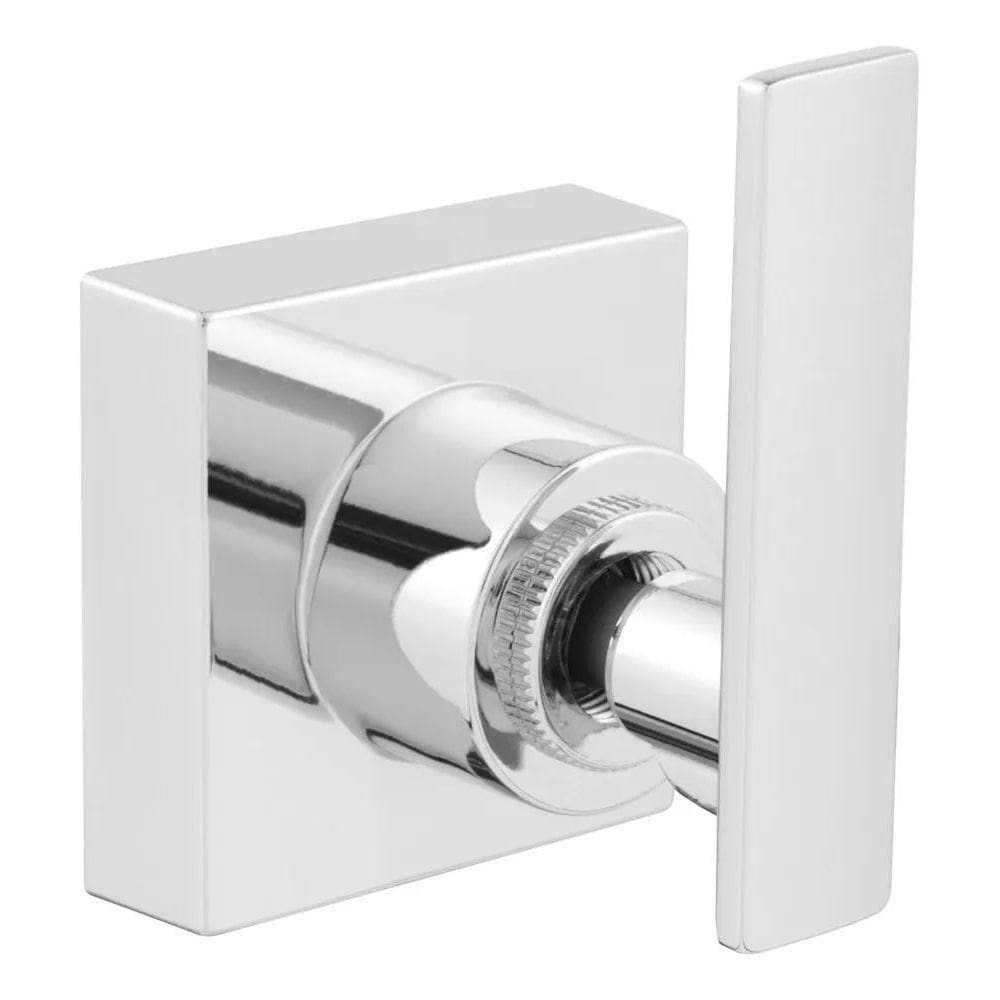 2X Acabamento Registro Quadrado Alavanca Metal Padrão Deca C