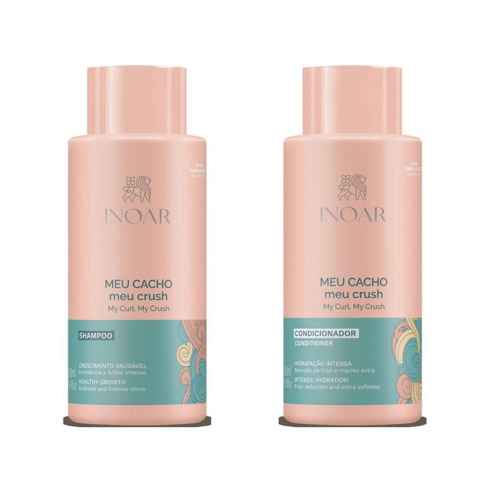 Inoar Shampoo Meu Cacho Crush 500Ml + Condicionador 500Ml