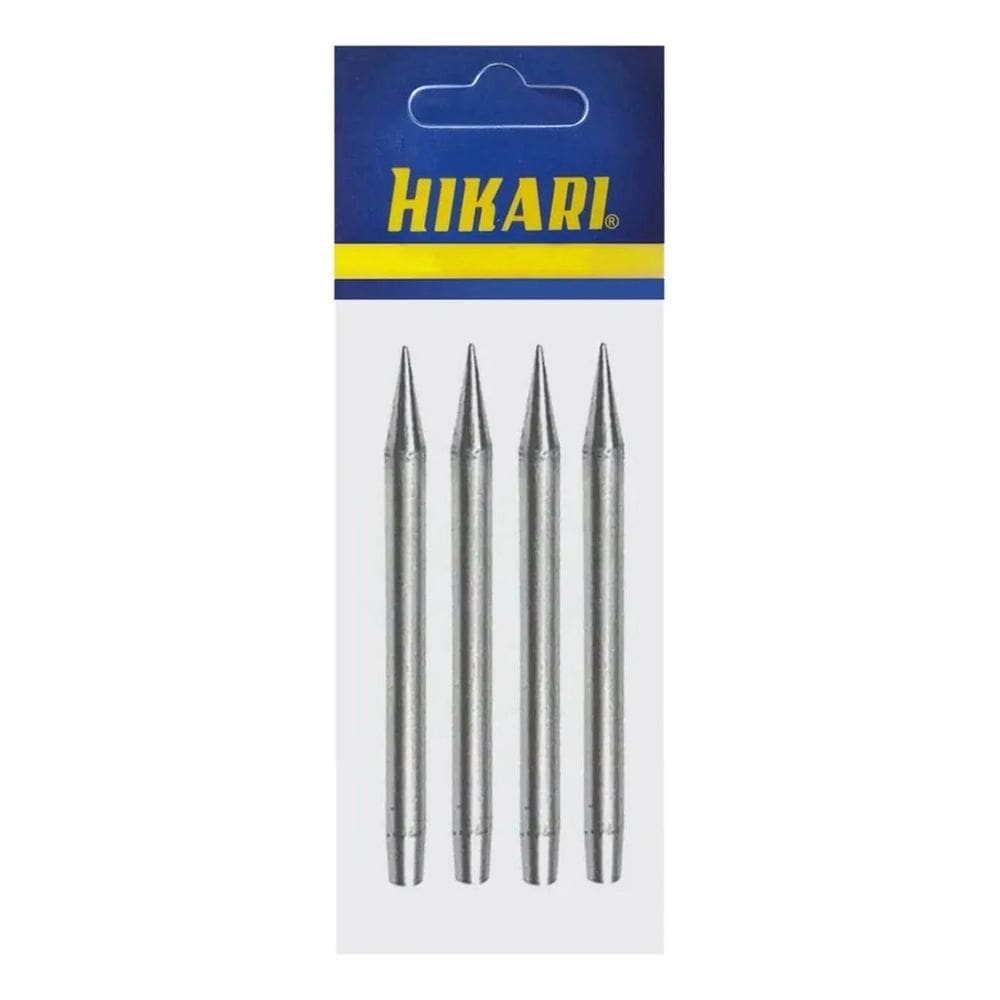 Kit 4 Ponta Cônica Ferro Solda Hikari Sc-60 Power 60 21K205