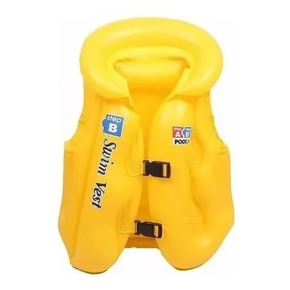 2X Colete Inflável Boia Infantil Criança Piscina Tamanho M