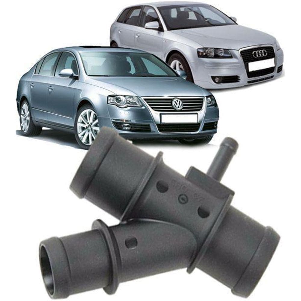 Conexão Flange Agua Audi A3 2.0 Tfsi Sportback De 2005 2009