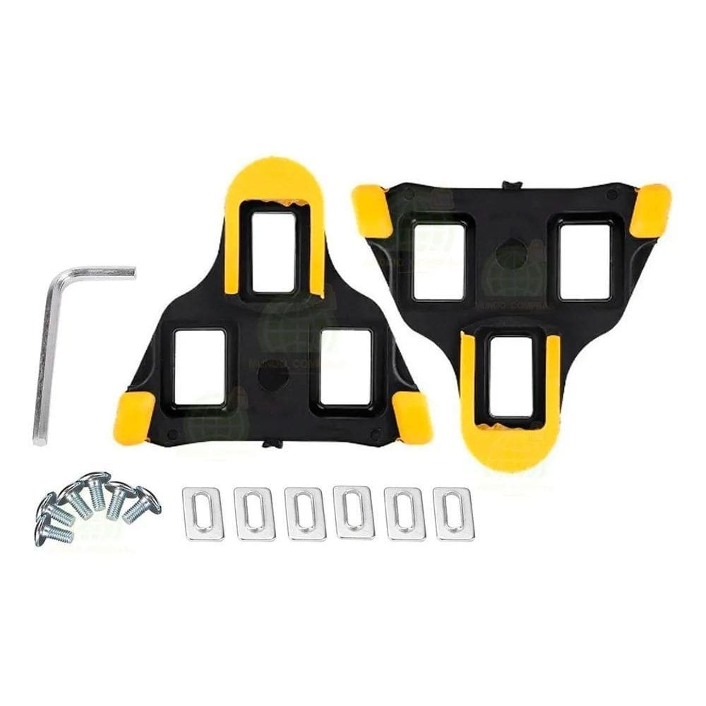 2X Taco Taquinho Speed Sapatilha Bike Bicicleta Ciclismo Roa