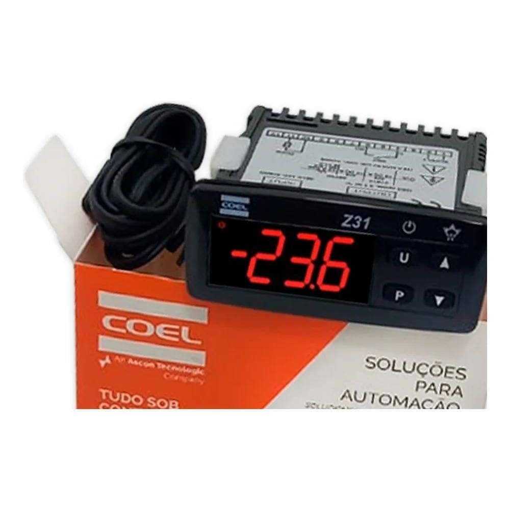 2X Controlador De Temperatura Coel Z31 Resfria E Aquece Orig