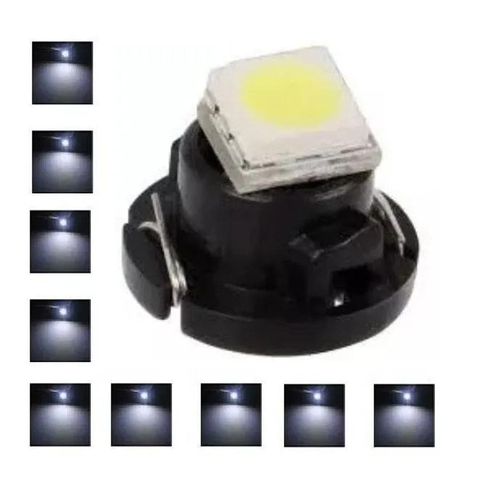 2X Kit 10 Lampada T3 8Mm Painel Led Cores