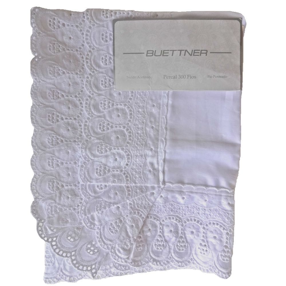 Fronha Avulsa Buettner Renascença 300 Fios Branco