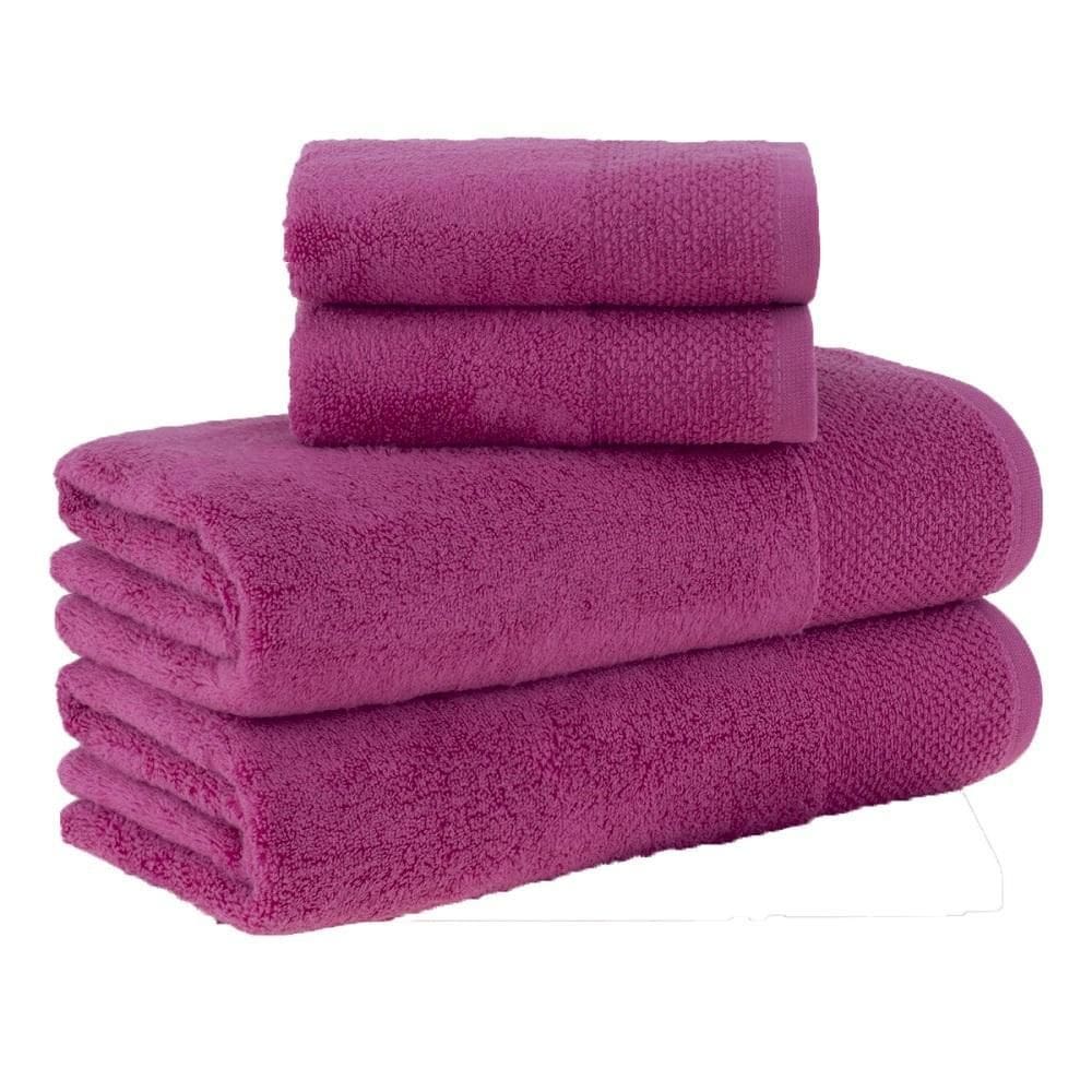 Jogo Toalha Banho E Rosto 4 Pçs Hannah Intense Air