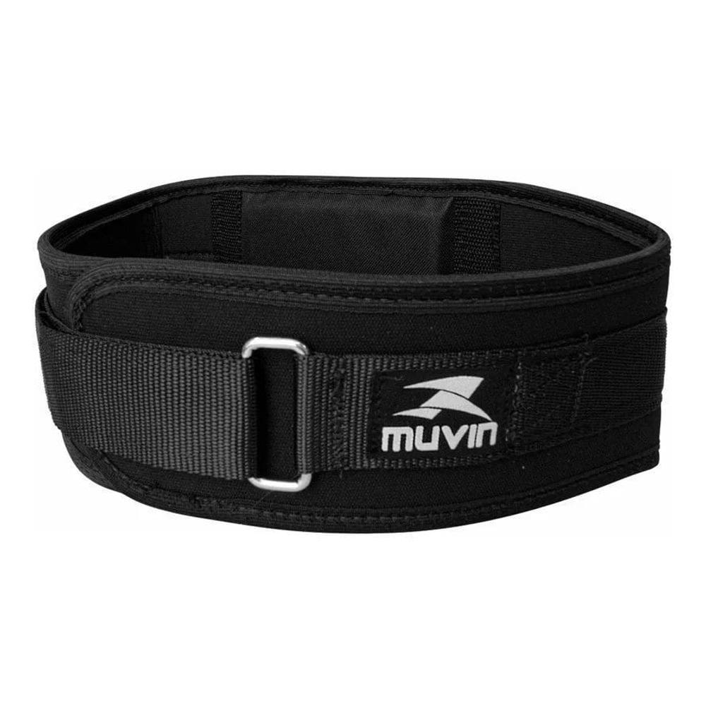 2X Cinturão De Musculação Muvin Ajustável - Apoio Lombar