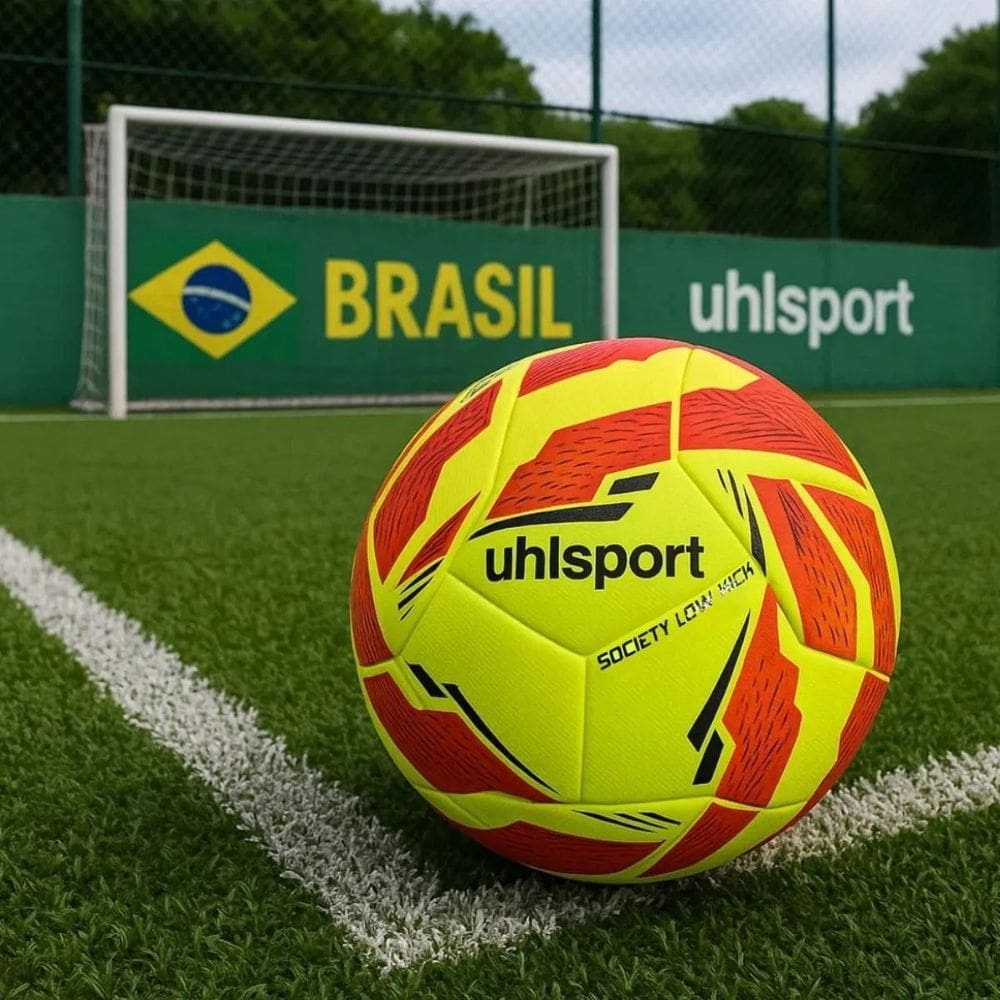 Bola De Society Uhlsport Low Kick Futebol Grama Sintética