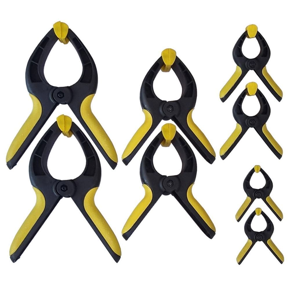 Kit 8 Grampos Sargento Multiuso Marceneiro Eda