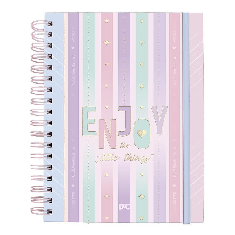 Caderno Smart Colegial Enjoy C/Fls Tira E Põe Dac 4610