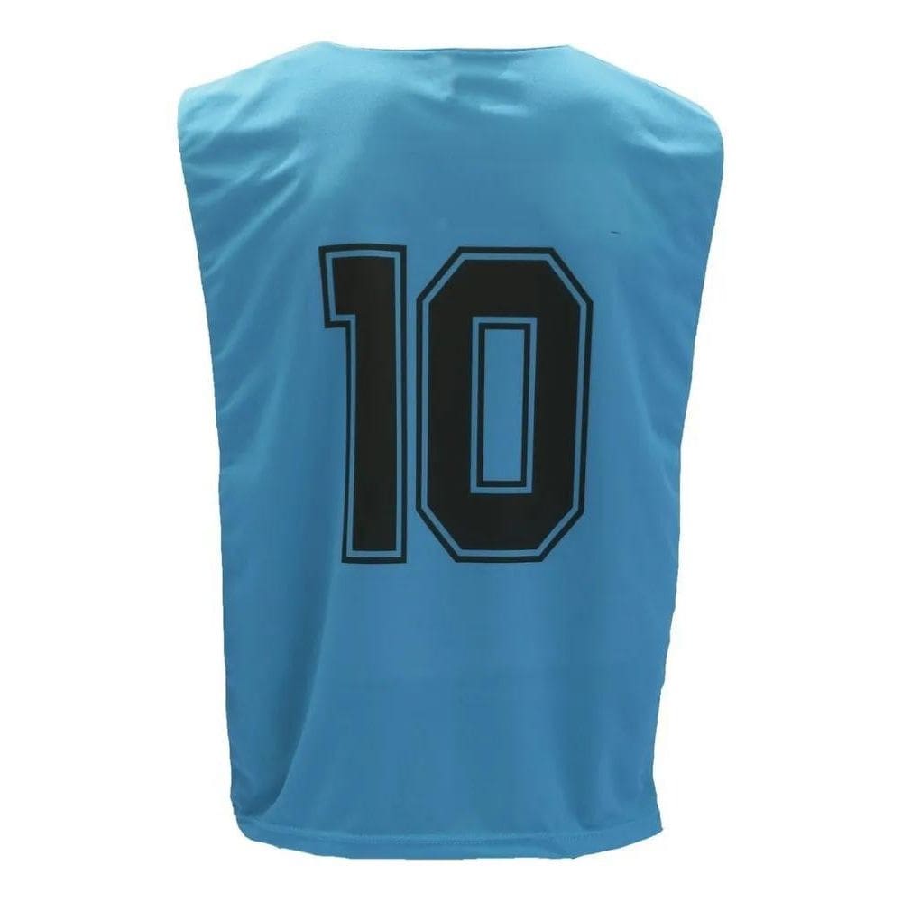 2X Coletes De Futebol Numerado - Kit 10 Pcs