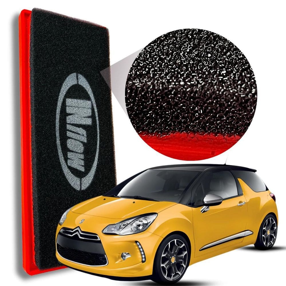 Filtro Ar Inflow Citroen Ds3 Motor 1.6 Thp Turbo 2012 A 2015