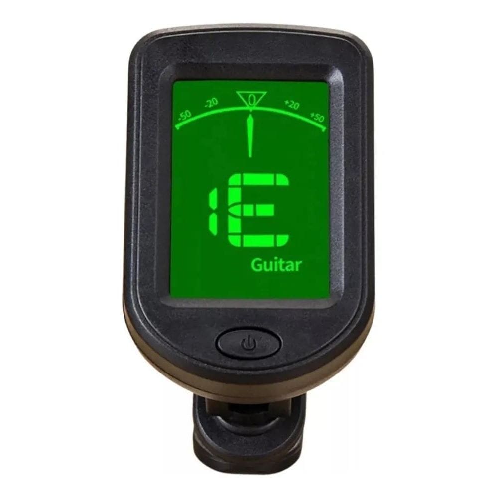 2X Afinador Digital Cromático Clip Violão Viola Guitarra Cav