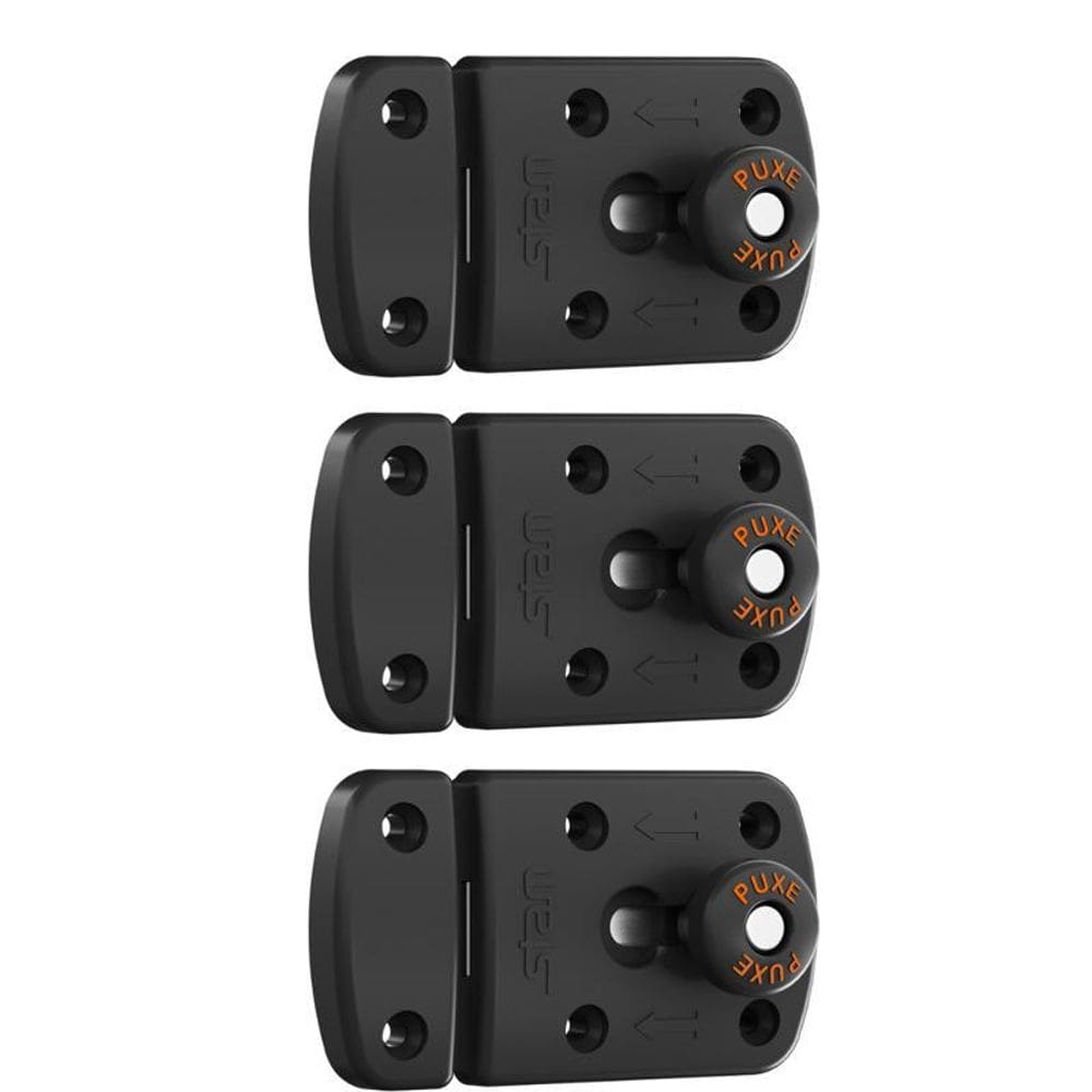 03 Fecho Livre Ocupado Para Porta De Banheiro Público Preto