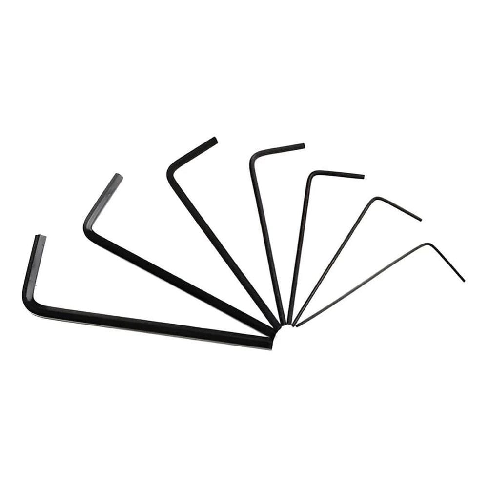 Chave Allen Mini Jogo 0,7-0,9-1,3-1,5-2,0-2,5-3.0Mm 7 Pçs