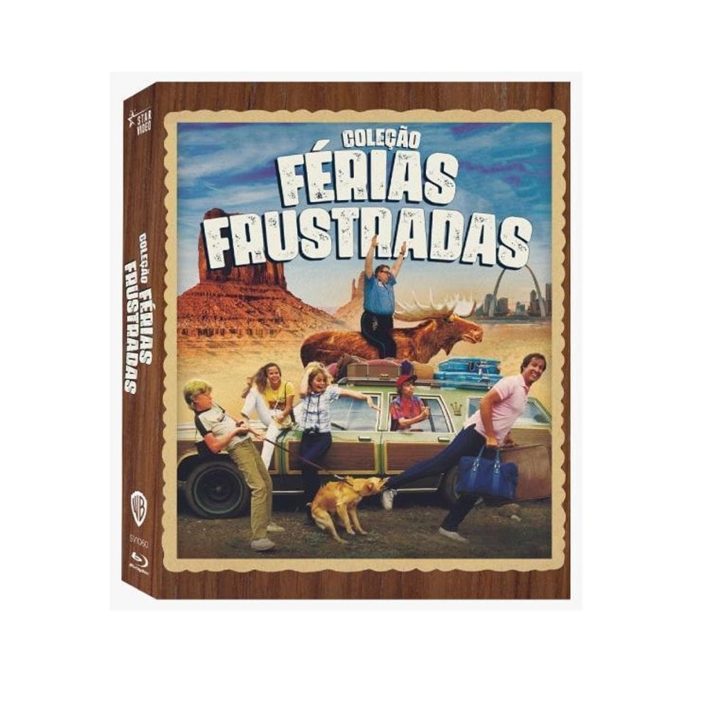 Blu-Ray - Férias Frustradas - Coleção Completa - 4 Filmes