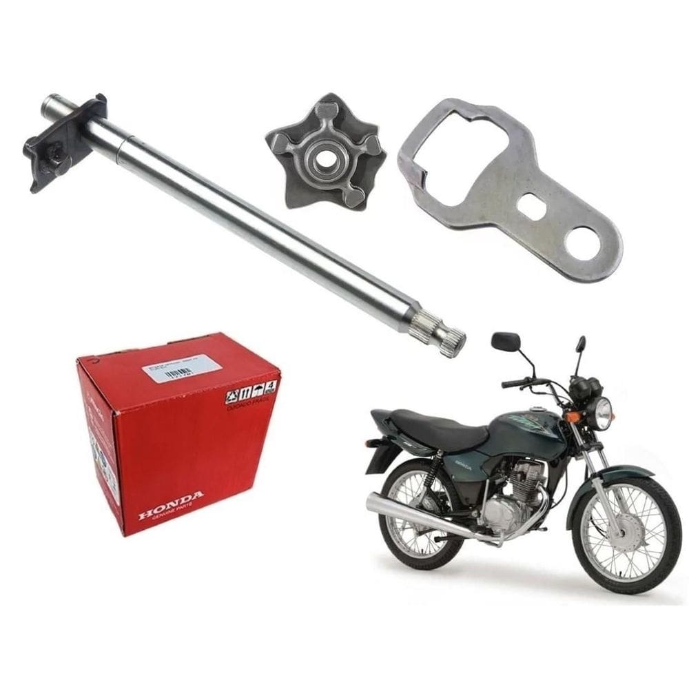 Eixo Cambio Braço Estrela Honda Cg Titan Fan 125 2000 A 2008