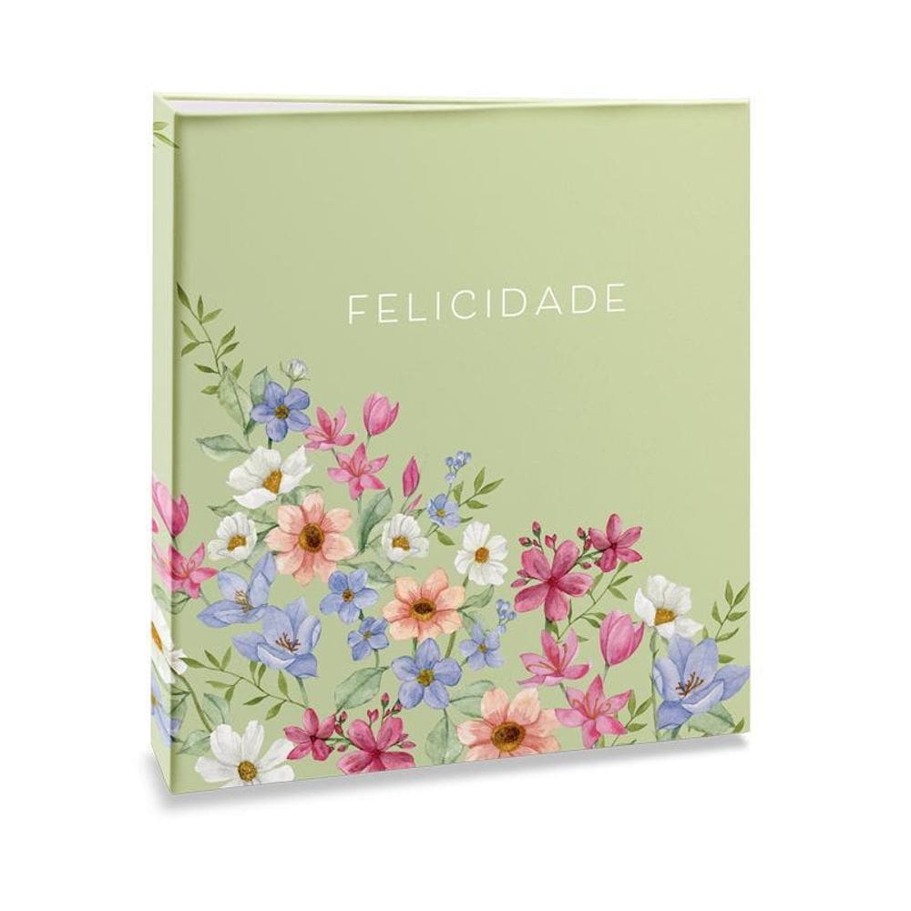 Album 120 Fotos 10X15 Floral Rebite - Ical 327