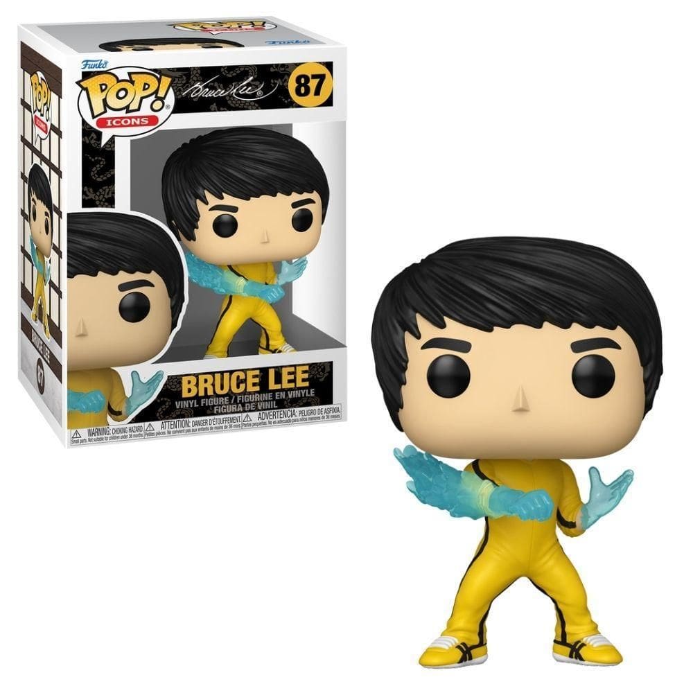 Boneco Funko Pop Icons - Bruce Lee Be Water