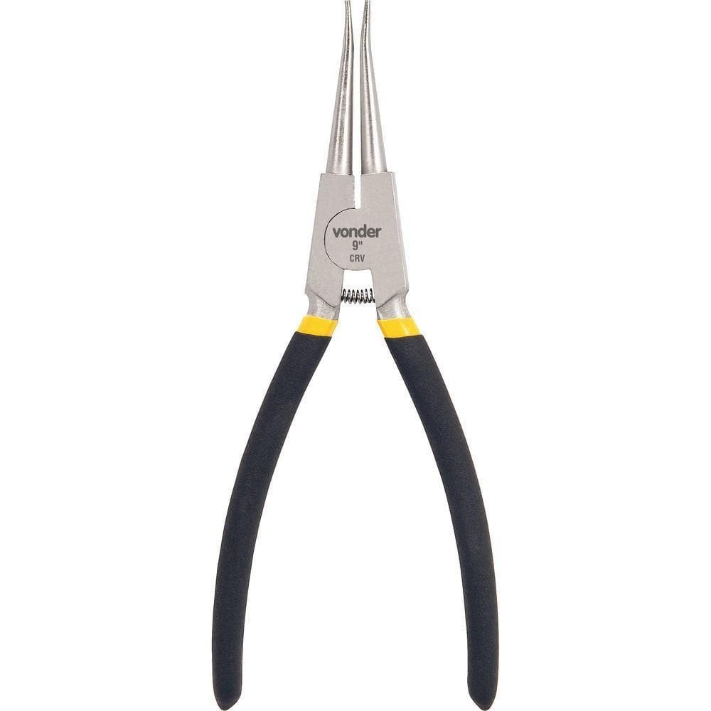 Alicate Para Anéis 9” 230mm Ext Reto Vanádio Plast Vonder