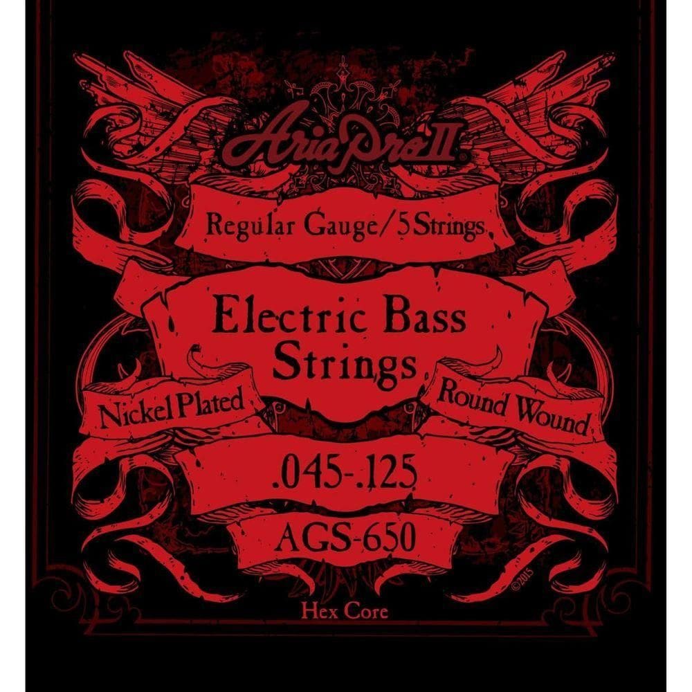 Encordoamento Para Baixo Longa Escala .045 Ags650 Aria Pro Ii