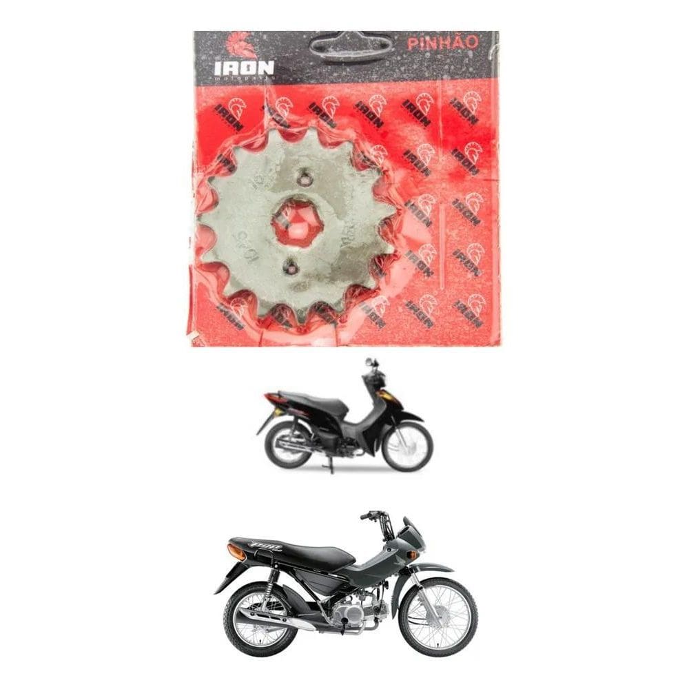 MP - 2X Pinha o Honda Pop 100 15 Dentes Ac o