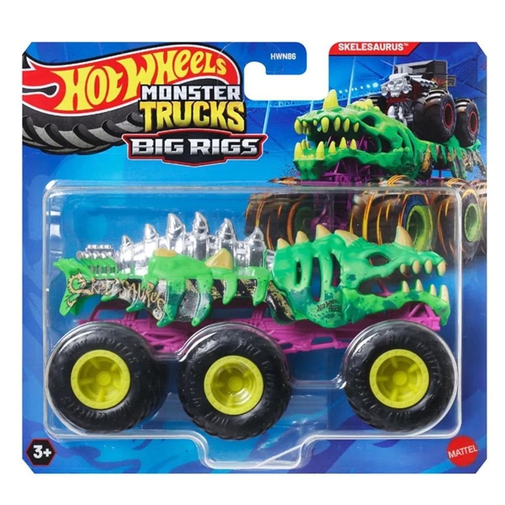 Hot Wheels Super Caminhão Monster Truck Big Rigs Mattel Hvn8