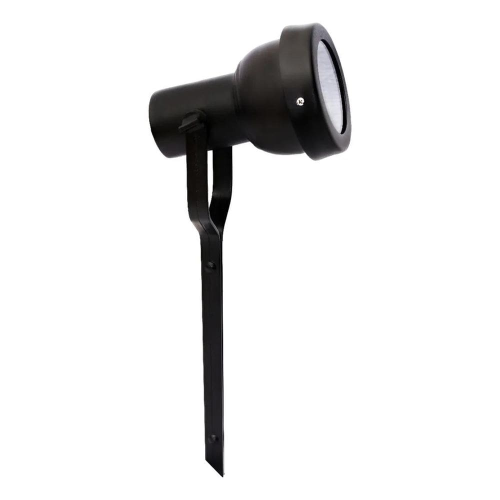 2X Espeto Jardim Alumínio Luminária E27 Led Bulbo Ou Par20