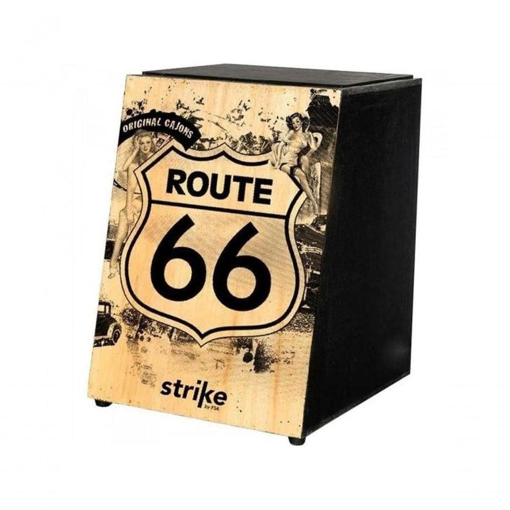 Cajon Acústico Strike Sk4010 Route 66 F.s.a