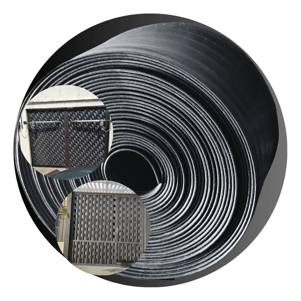 2X Fitas Borda Pvc Vedar Protetor Portão Grade Privacidade 2