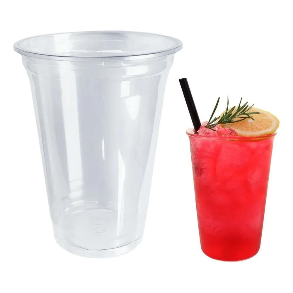 2X Copo Descartável Pp 400 440Ml Chopp Pp Liso Resistente 10