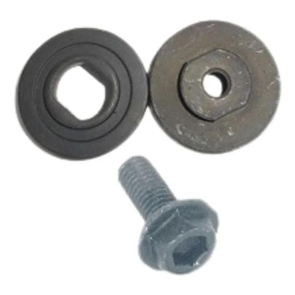 2X Flange Do Disco Com Parafuso Bosch Gdc14-40 / Gdc34 / Gms