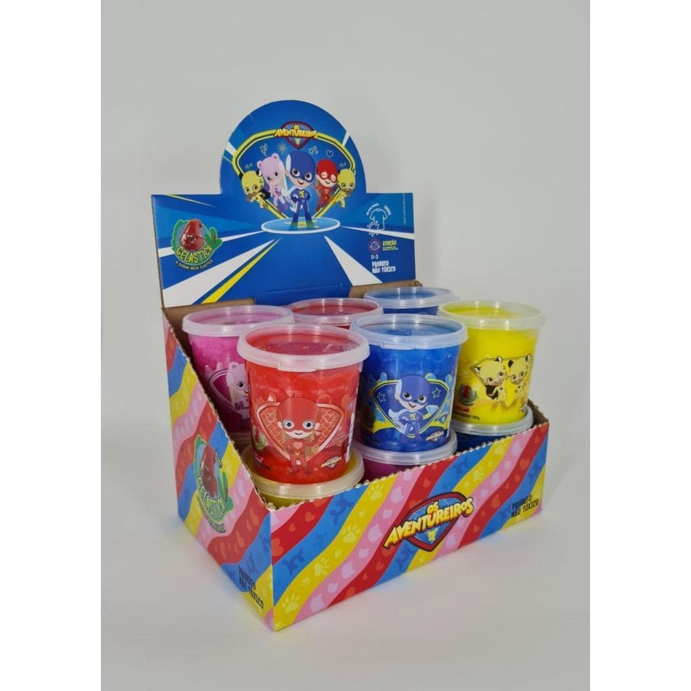 Massinha Gelastica Aventureiros 180g - Toys Lab