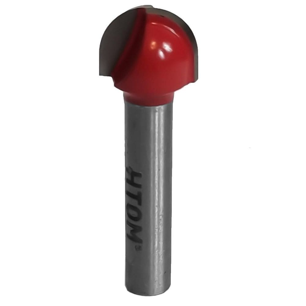 Fresa Rasgo em U 1/2 Pol. Haste 1/4 HTOM - Ideal para Tupia