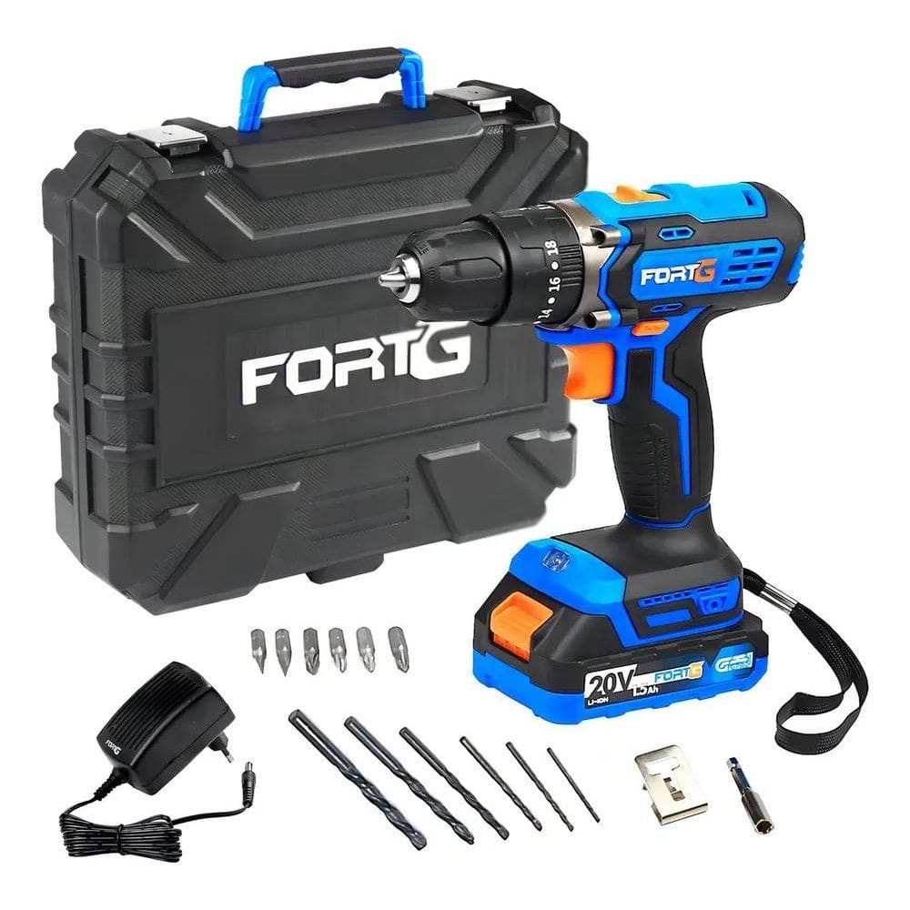 Furadeira Parafusadeira De Impacto Mandril 3/8 Polegadas Ba