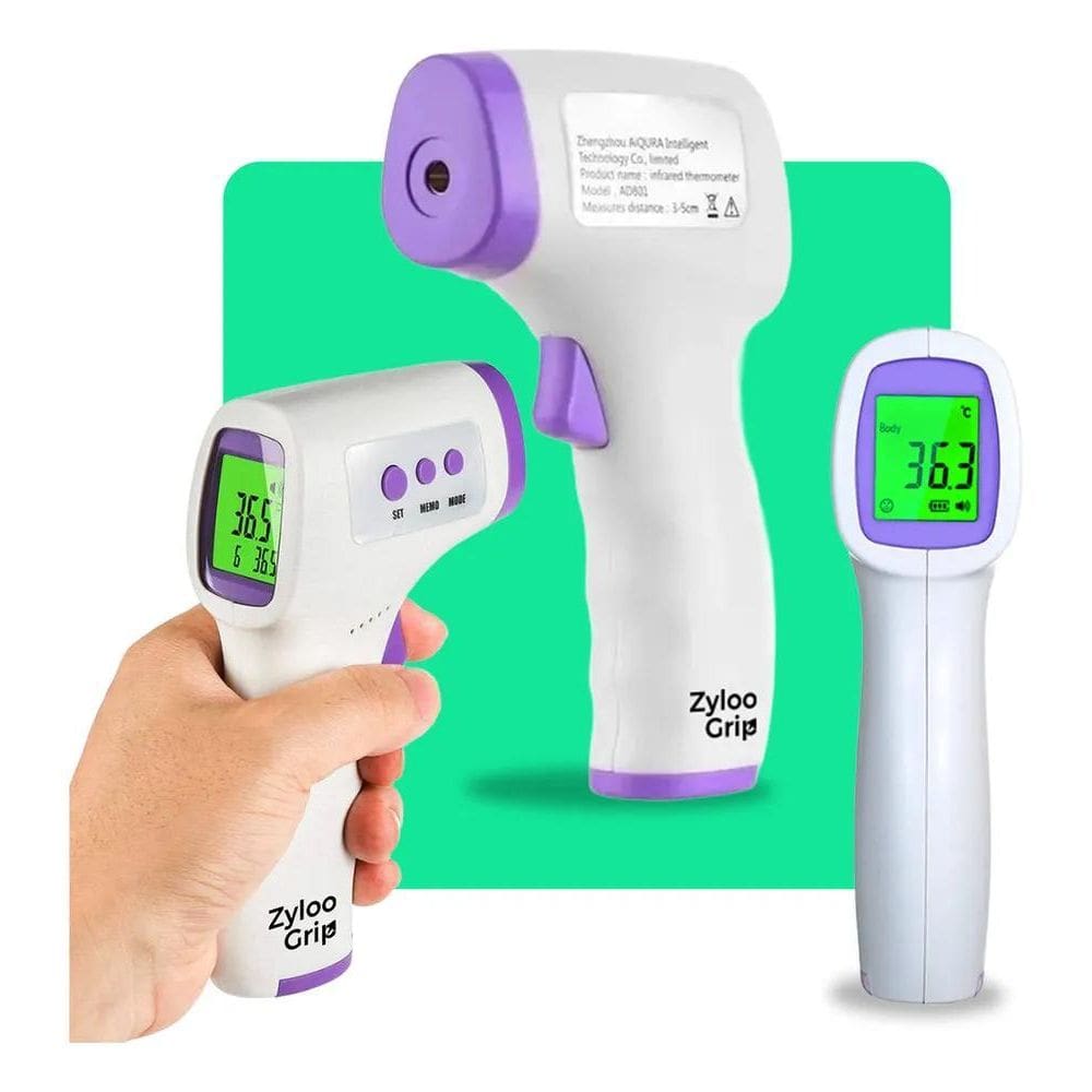 2X Termômetro Digital Laser Infravermelho Mede Temperatura A