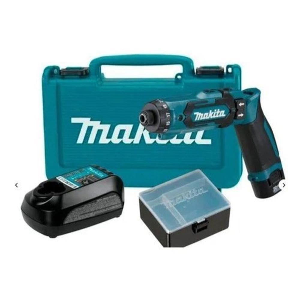 Parafusadeira Controle Tork 7.2V Makita Df012Dse Bivolt