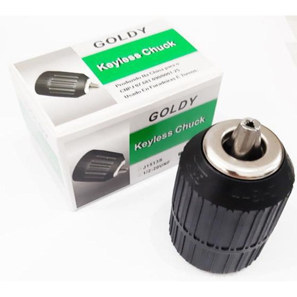 Mandril Aperto Rapido 3/8 Goldy