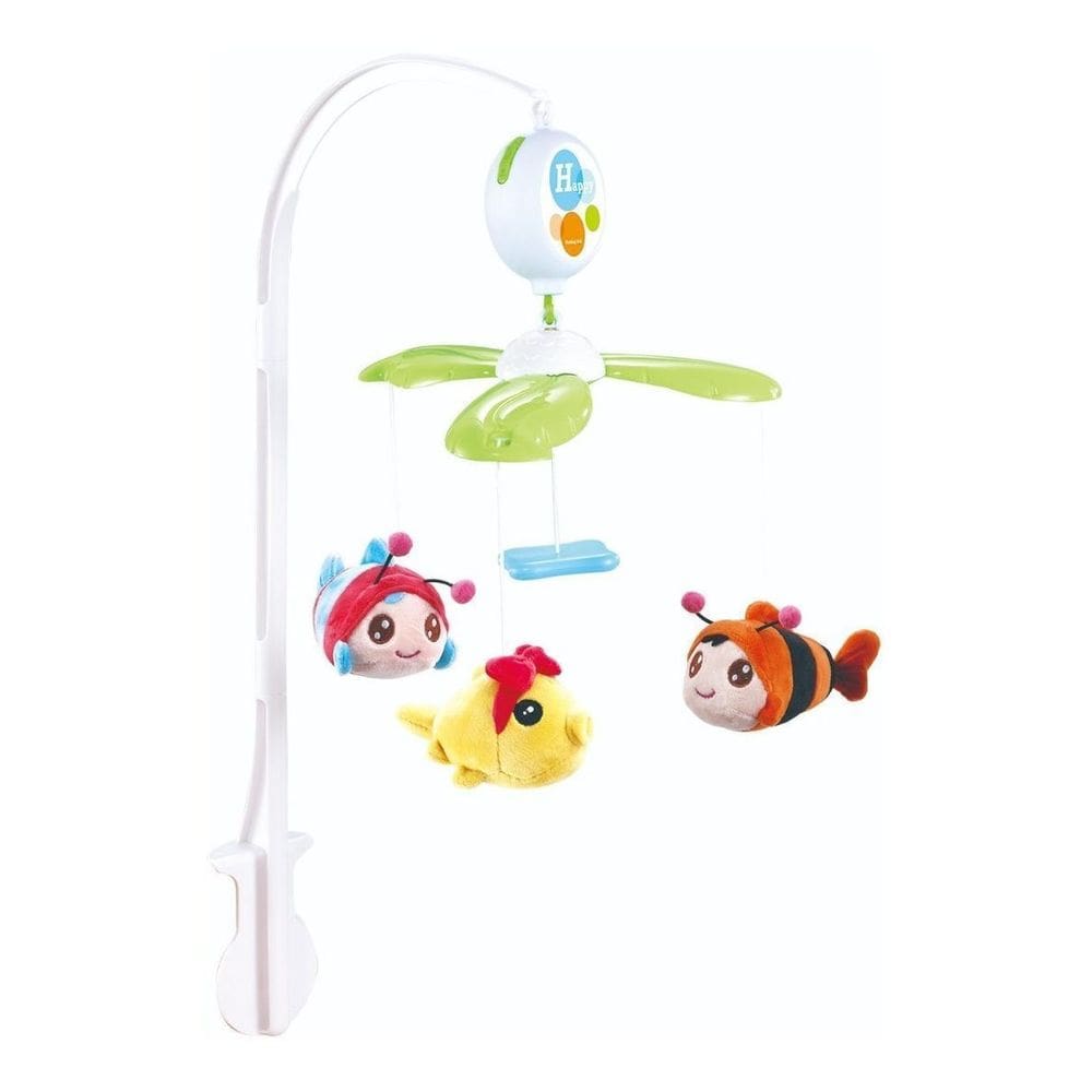 Móbile Musical Eletrônico Giratório Peixinho Baby Style Bebê