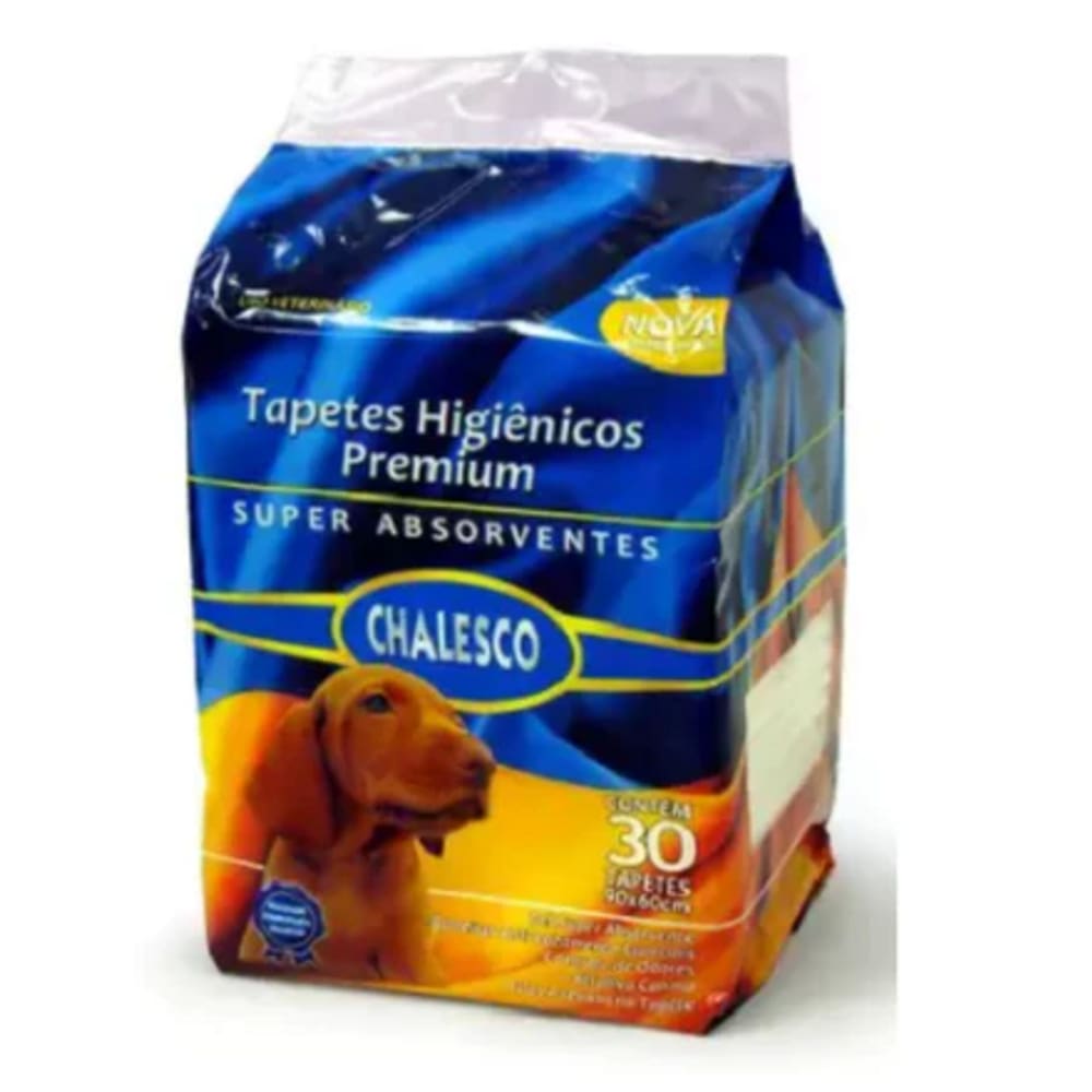 Tapete Higiênico Chalesco Premium para Cães - 30 unidades