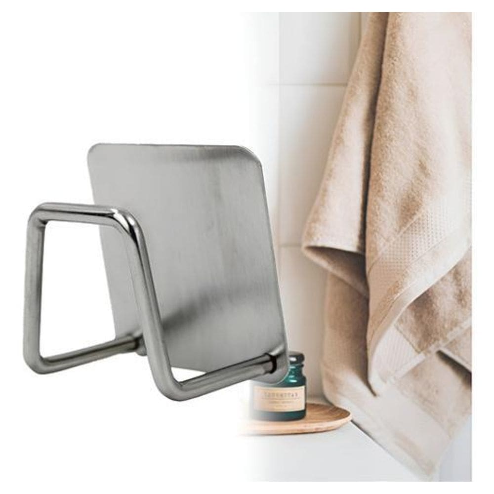 Gancho Adesivo De Parede Suporte Aço Inox Super Aderencia