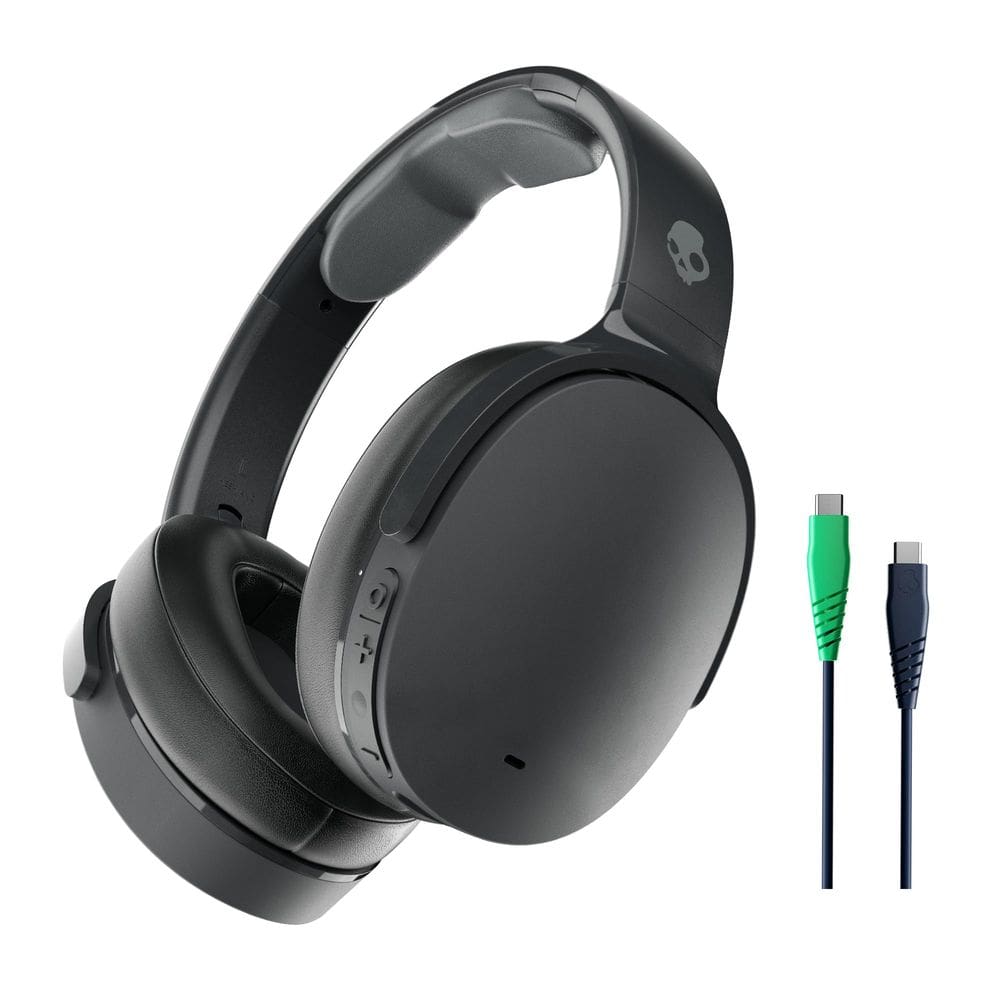 Fones de ouvido sem fio Skullcandy Hesh ANC Over-Ear True Black