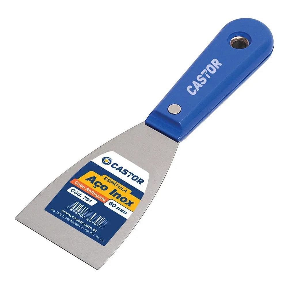 2X Espátula Multiuso De Aço Inox 60Mm Série 790 - Castor