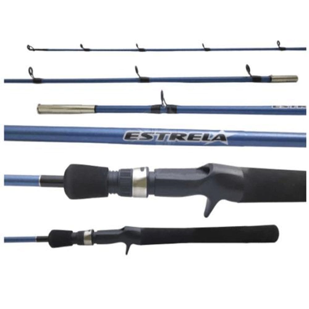 Vara Pesca Carretilha 1,68M 20Lb C562M Estrela Marine Sports